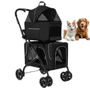 Carrinho Passeio Dobrável 3 em 1 até 30kg com Freio e Cinto para Pets – Meu Pet