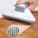 Escova Pente Pet em Plástico e Metal Petzen™ | Remove Pelos com Conforto