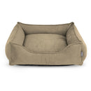 Cama Pet Suede com Zíper e Fundo Impermeável – Mileva | Conforto Aconchegante para Todos os Portes