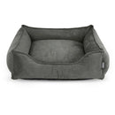 Cama Pet Suede com Zíper e Fundo Impermeável – Mileva | Conforto Aconchegante para Todos os Portes