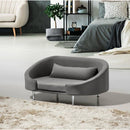 Cama Elevada para Cachorro e Gato Lavável com Almofada Macia SoftPaws