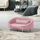 Cama Elevada para Cachorro e Gato Lavável com Almofada Macia SoftPaws