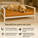 Cama Impermeável Anti Frio para Cachorro e Gato Lavável ConfortNest