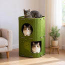 Casa em Feltro Multicamadas com Arranhador e Escalador Vertical para Cachorro e Gato Snouty™
