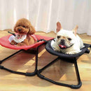 Cama Balanço em Tela Preta para Cães e Gatos Pequenos e Médios – Snouty™ | Conforto Suspenso e Relaxamento Diário
