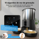 Alimentador Automático Duplo 5L WiFi com APP e Controle Remoto para Cachorro e Gato Newpet™