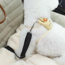 Cama Automotiva Impermeável em Couro Sintético para Cachorro e Gato Pawzly