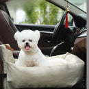 Cama Automotiva Impermeável em Couro Sintético para Cachorro e Gato Pawzly