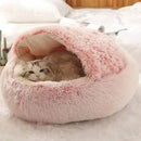 Cama Toca Anti Ansiedade de Pelúcia para Gatos PETZO