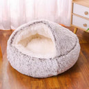 Cama Toca Anti Ansiedade de Pelúcia para Gatos PETZO