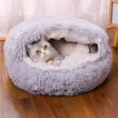 Cama Toca Anti Ansiedade de Pelúcia para Gatos PETZO