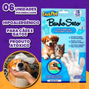 Luva Umedecida com Vitamina E – Banho a Seco e Pele Hidratada Meu Pet™