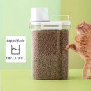 Tanque Hermético para Ração 1.8L, 2.5L e 3.0L – Lupzy™ | Alimentos Sempre Frescos e Protegidos