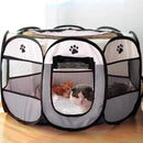 Cercadinho Dobrável e Resistente para Cães e Gatos PetHaven™