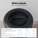 Comedouro Automático Newpet 2L com Wi-Fi e Controle por APP | Voz + Alimentação Programada