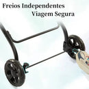 Carrinho Passeio Dobrável 3 em 1 até 30kg com Freio e Cinto para Pets – Meu Pet